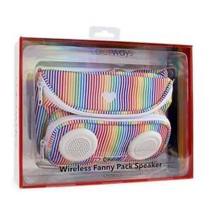 Coloways Gay Pride Rainbow Bluetooth Wireless Fanny